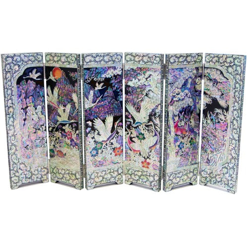 Insadong Craft Korean Mother-of-Pearl Lacquerware - Handmade Seoul Design No.2