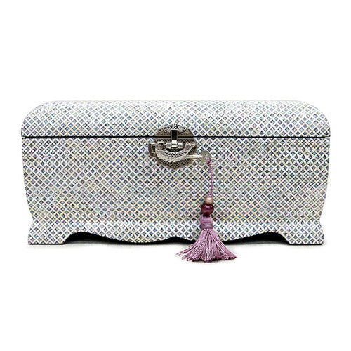 Najeon Mother-of-Pearl Jewelry Box - 2 - Tier, Large - view 5
