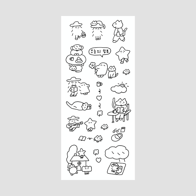 Inside Object Stationery — 오늘의 쉼표 스티커