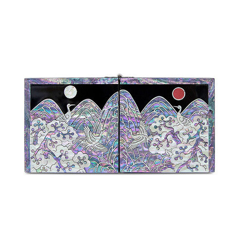Insadong Craft Korean Mother-of-Pearl Lacquerware - Handmade Seoul Design No.9 - view 7