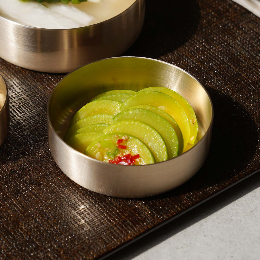 Notdam Bangjja Brass Stacking Side Dish Bowl - Medium - view 2