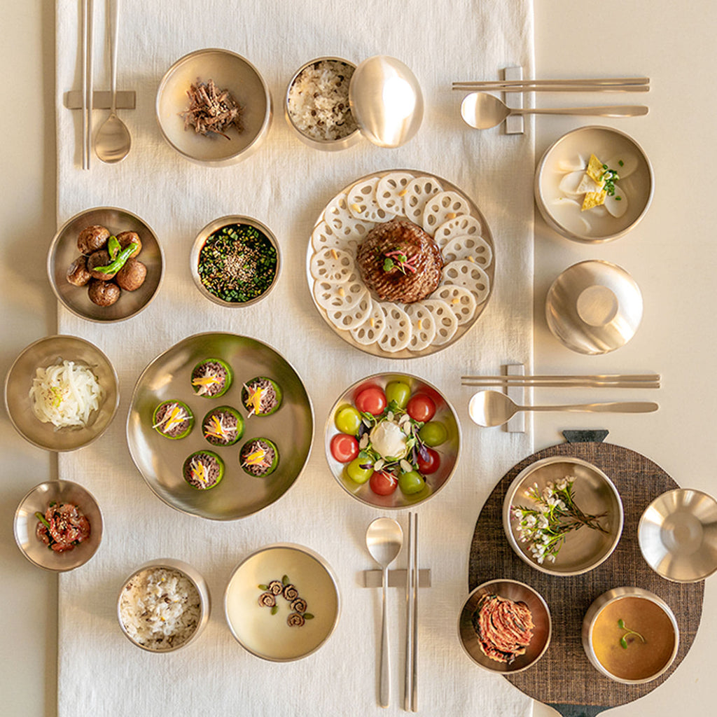 Notdam Bangjja Brass Dinnerware Set for 4 - Royal Palace - view 3