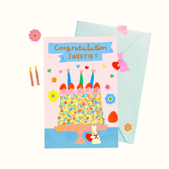 Inside Object Stationery — 축하합니다 카드