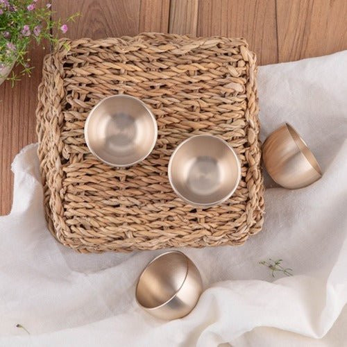 Bangjja Brass Soju Cup - Cheongdam (Set of 4)