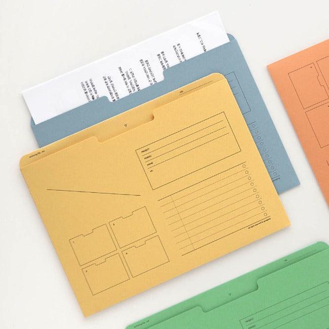 Inside Object Stationery - color pocket book (s) - view 6
