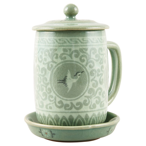 Korean Object - Crane & Cloud, Blue, Gift Set - view 7