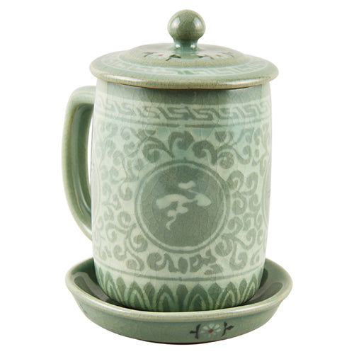 Korean Object - Crane & Cloud, Blue, Gift Set - view 5