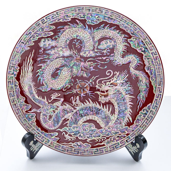 Insadong Craft Korean Mother-of-Pearl Lacquerware - Handmade Seoul Design No.7