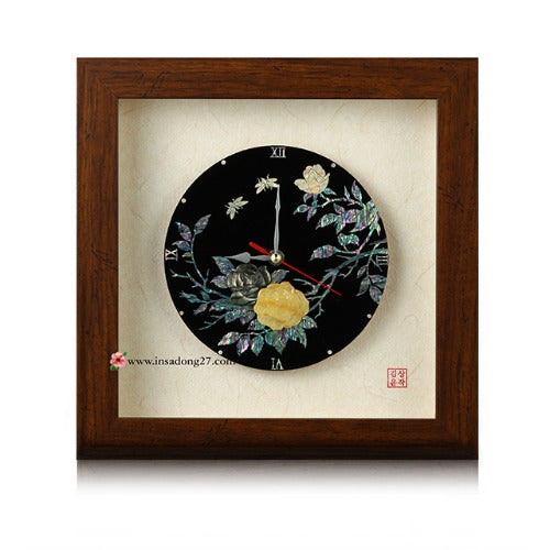 Najeon Mother-of-Pearl Mother-of-Pearl Frame - Peony, Large