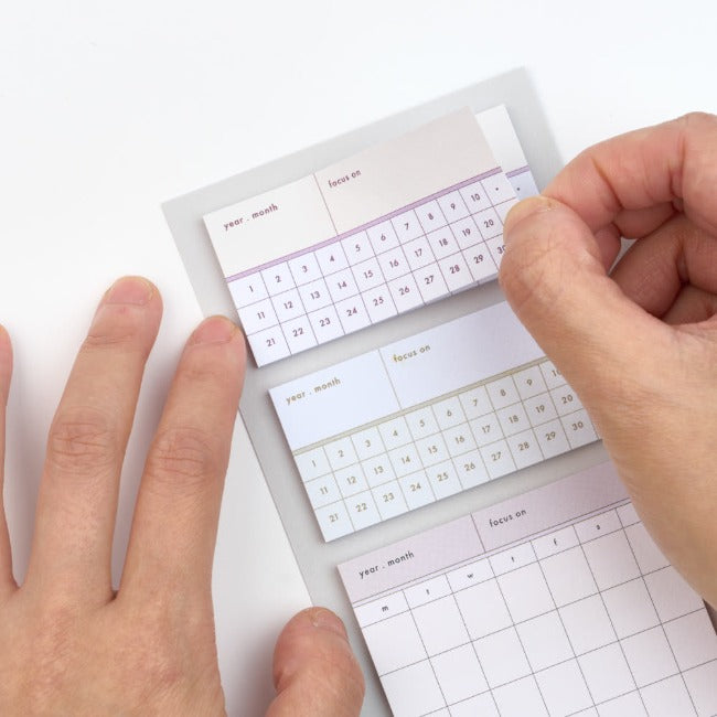 Inside Object Stationery — STICKY TRACKER MONTH