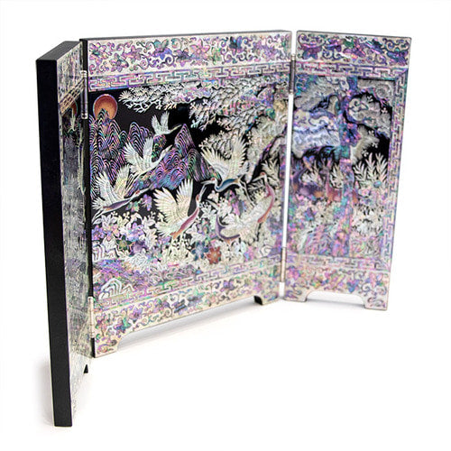 Insadong Craft Korean Mother-of-Pearl Lacquerware - Handmade Seoul Design No.1 - view 7