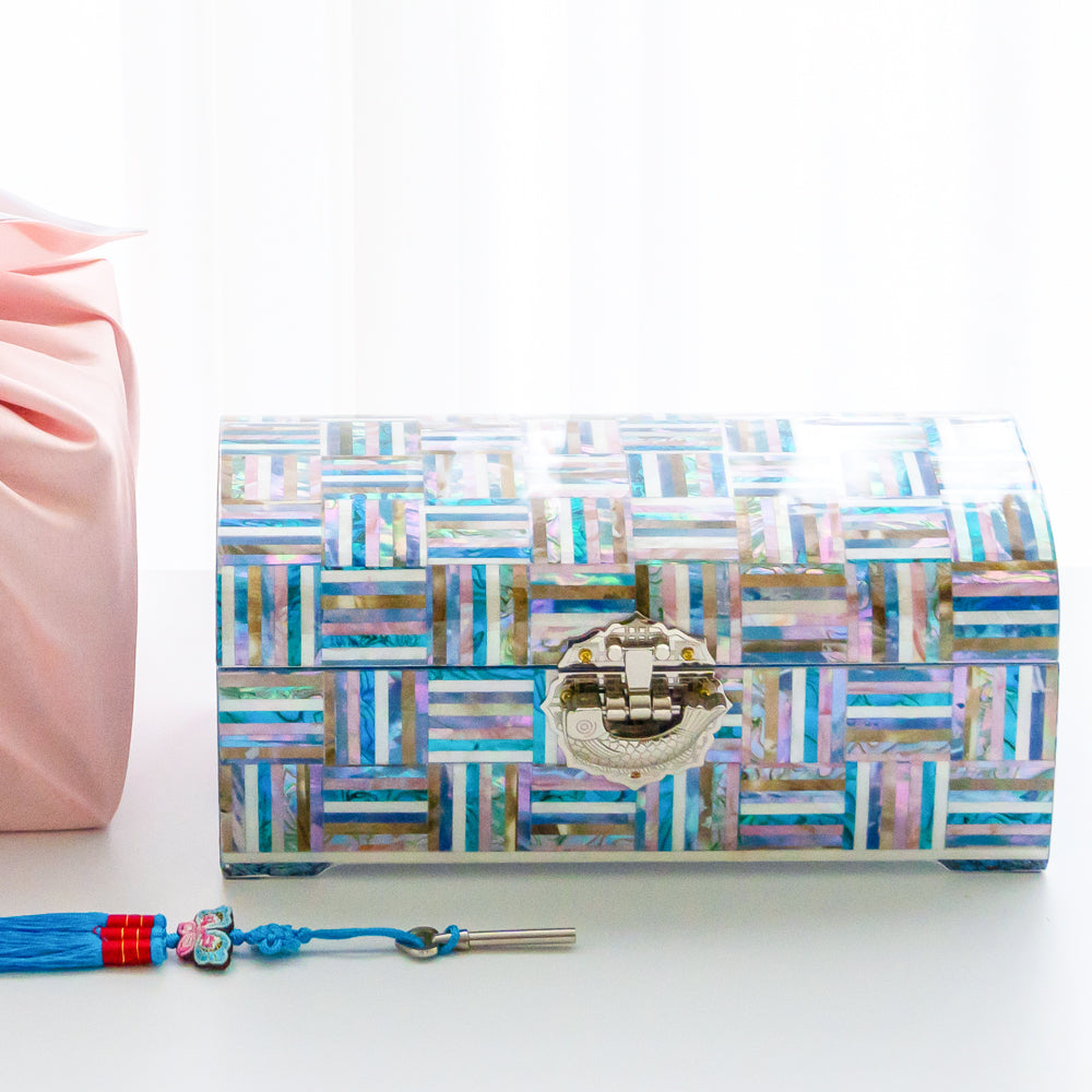Najeon Mother-of-Pearl Jewelry Box - 2 - Tier (VII) - view 4