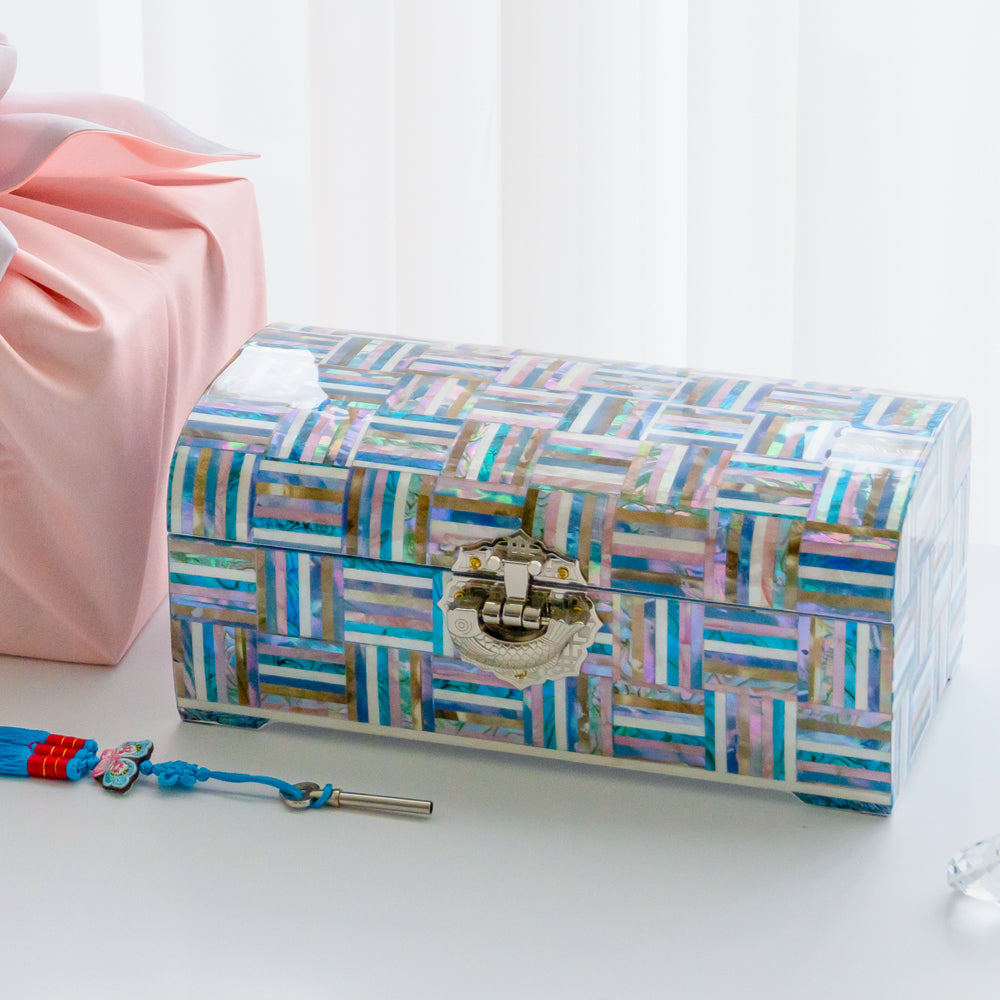 Najeon Mother-of-Pearl Jewelry Box - 2 - Tier (VII) - view 5