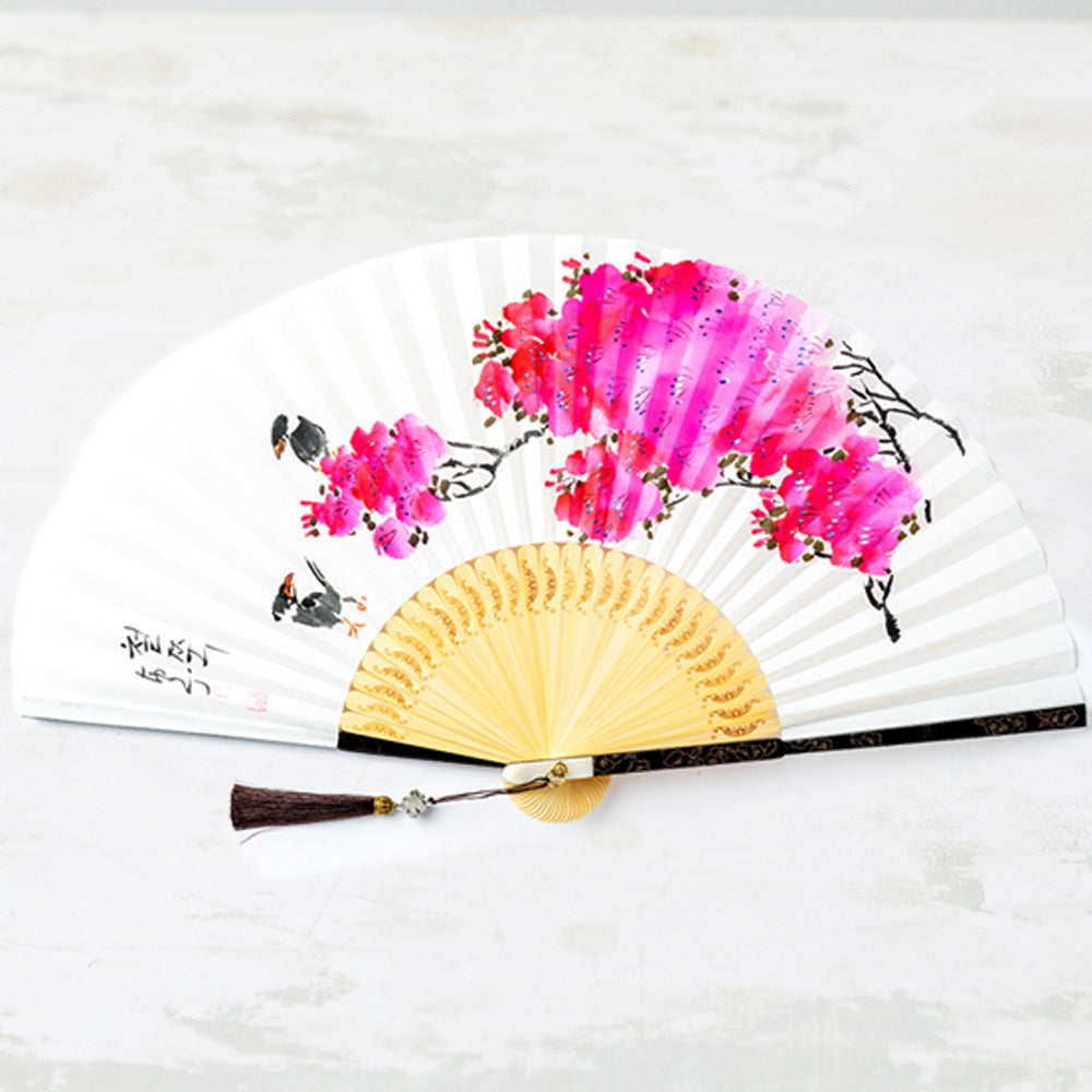 Korean Folding Fan - Black (III) - view 6