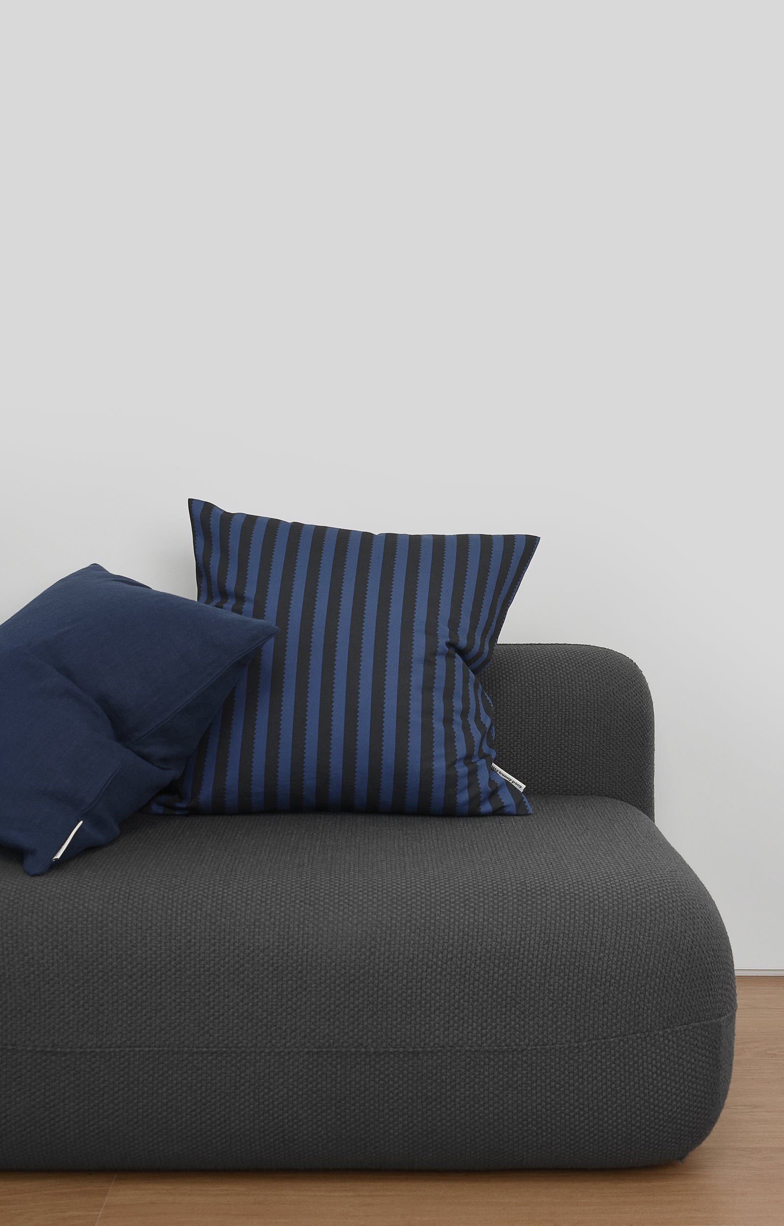 Kitty Bunny Pony Blue Notch Cushion Cover