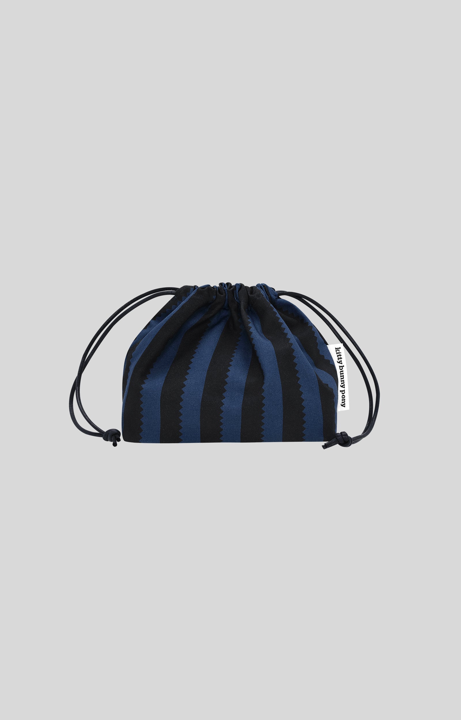 Kitty Bunny Pony Blue Notch Plump Pouch