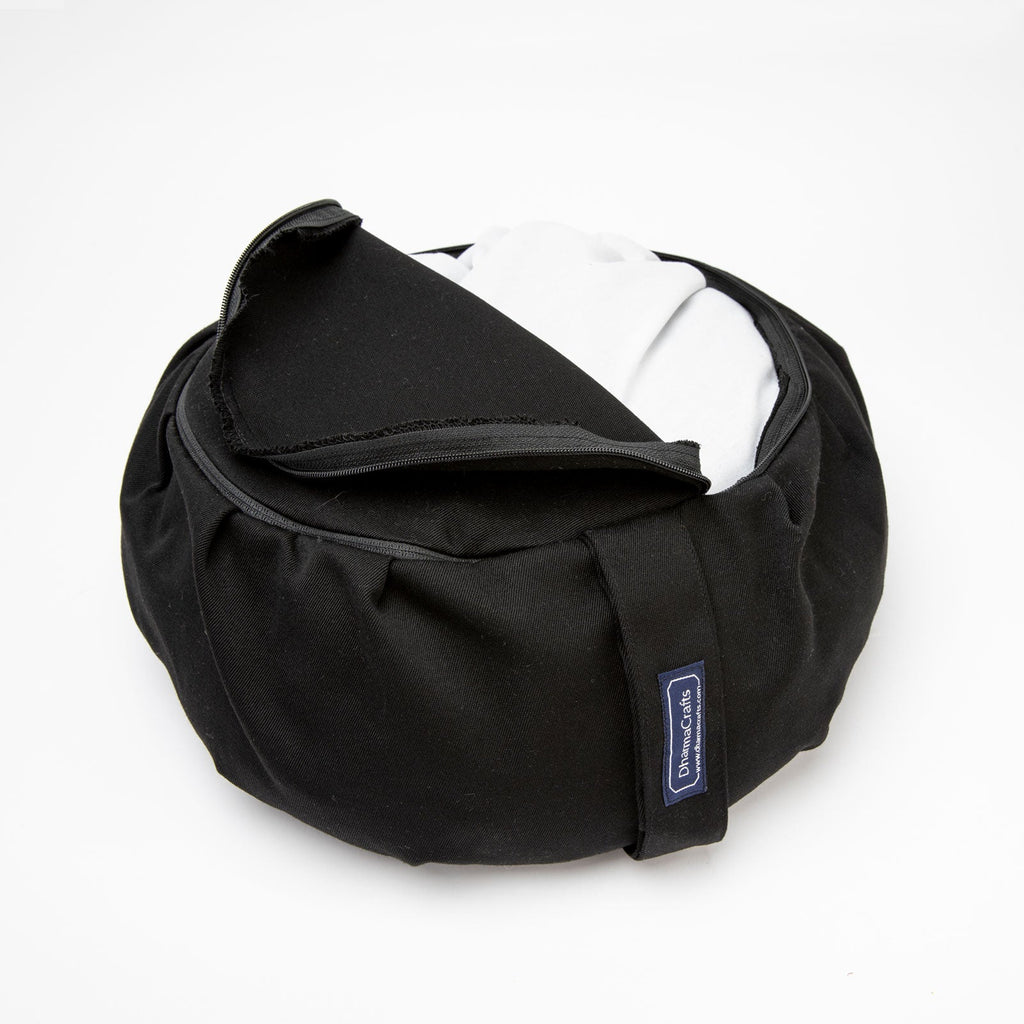 DharmaCrafts Sunbrella Outdoor Buckwheat Hull Zafu - view 4