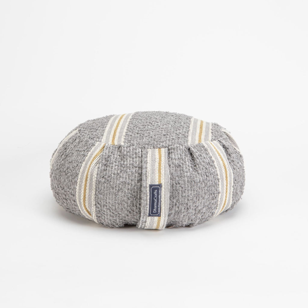 DharmaCrafts Theodore Stripe Buckwheat Hull Zafu - view 7
