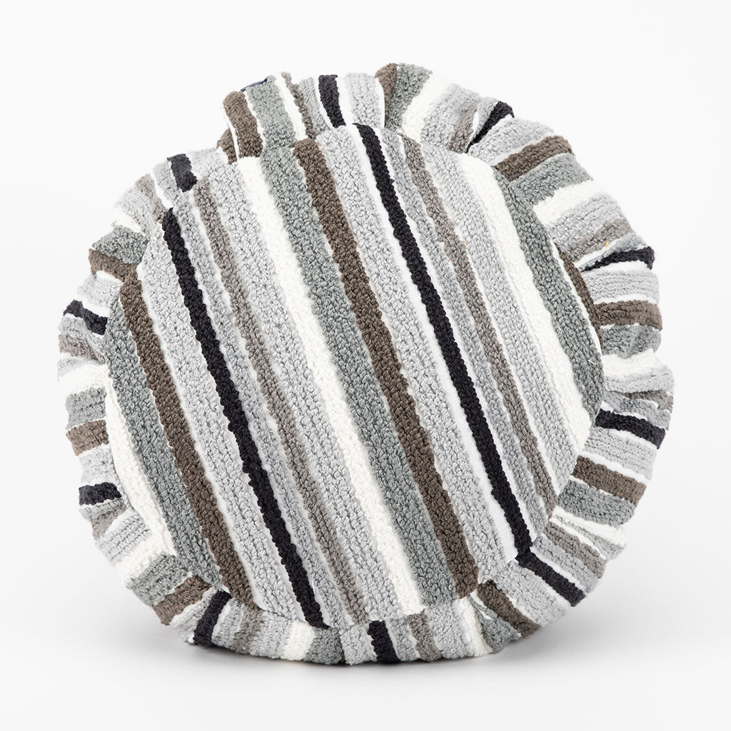 DharmaCrafts Textured Stripe Buckwheat Hull Zafu - view 7