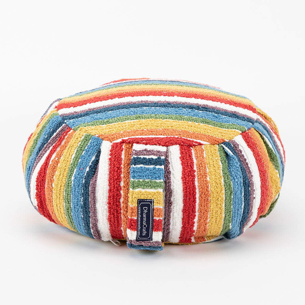 DharmaCrafts Textured Stripe Zafu Zabuton Set - view 3