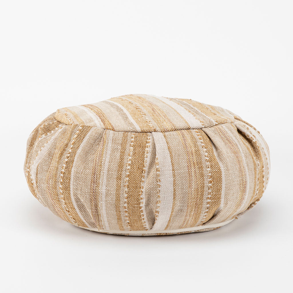 DharmaCrafts Mineral Stripe Buckwheat Hull Zafu - view 8