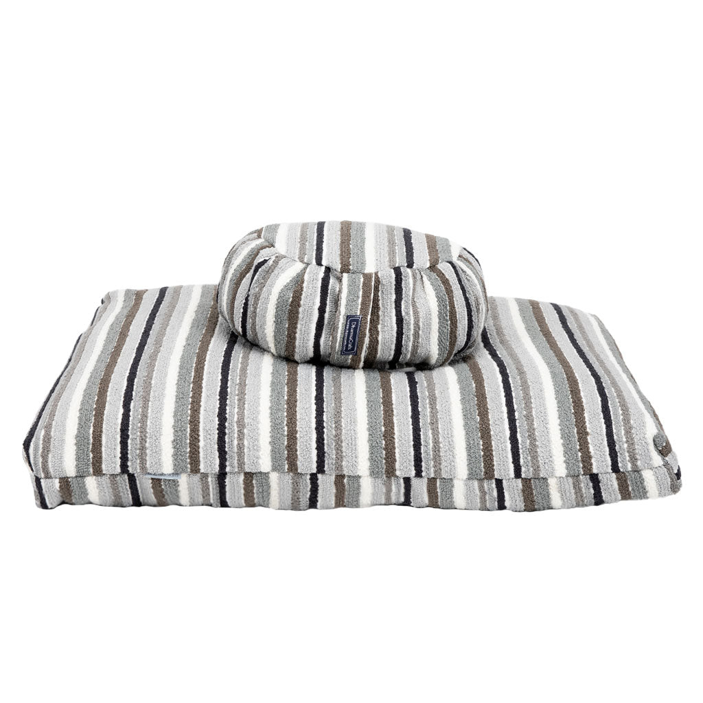 DharmaCrafts Textured Stripe Zafu Zabuton Set