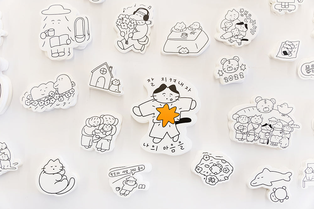Inside Object Korean Stationery - Sticker Set - view 2