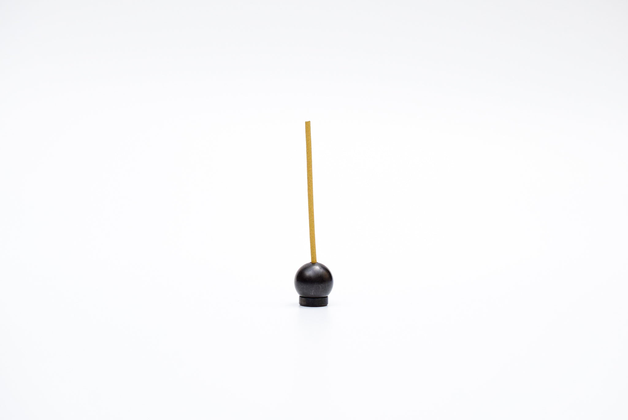 Juttoku Metal Ball Incense Holder - Black - view 5