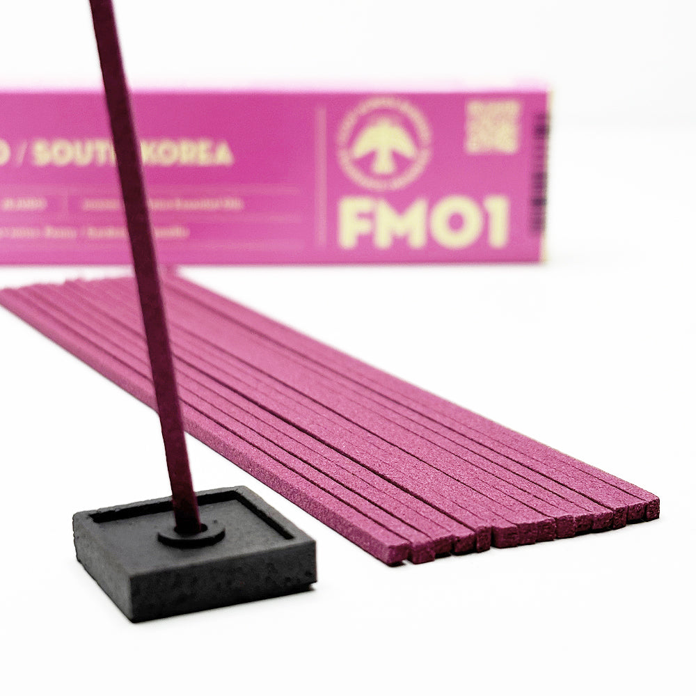 Nippon Kodo FRAGRANCE MEMORIES - FM 01 Jejudo Field / South Korea 15 sticks (Peony, Gardenia, Camellia)