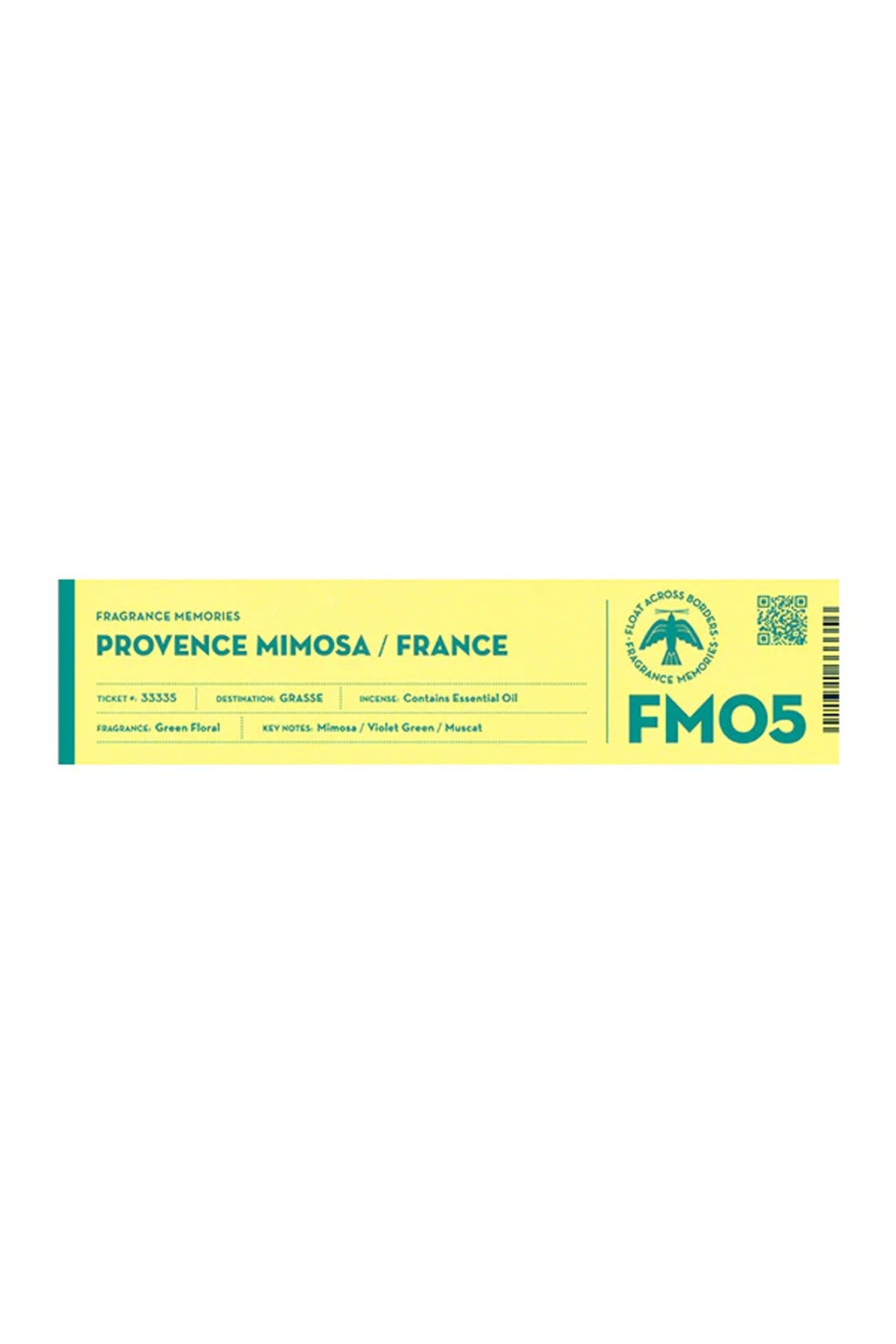FRAGRANCE MEMORIES Incense Provence Mimosa
