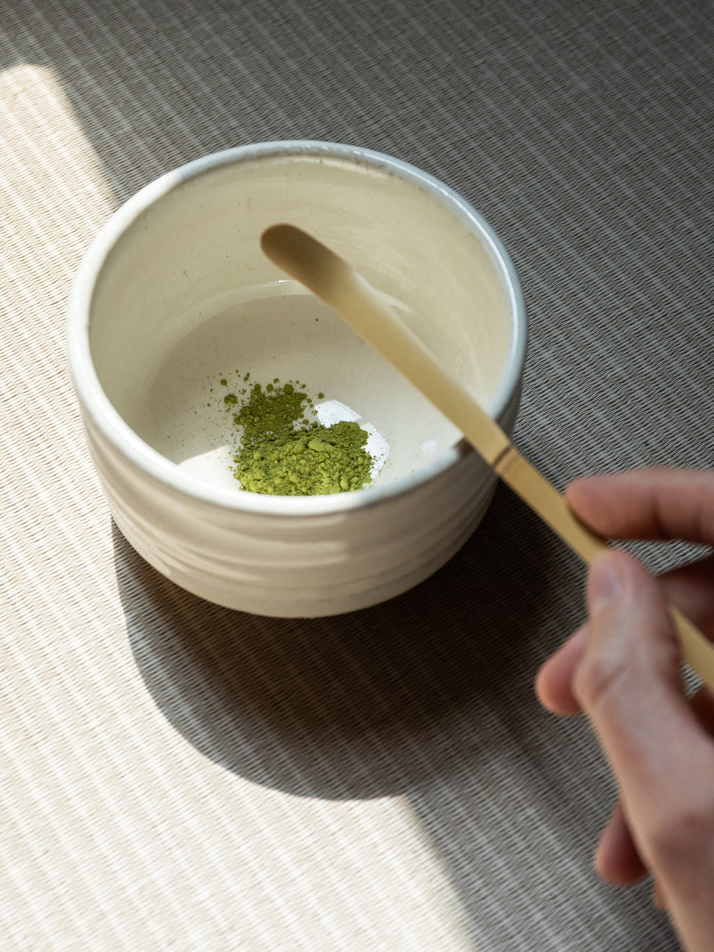 Rikumo Minoyaki Matcha Bowl