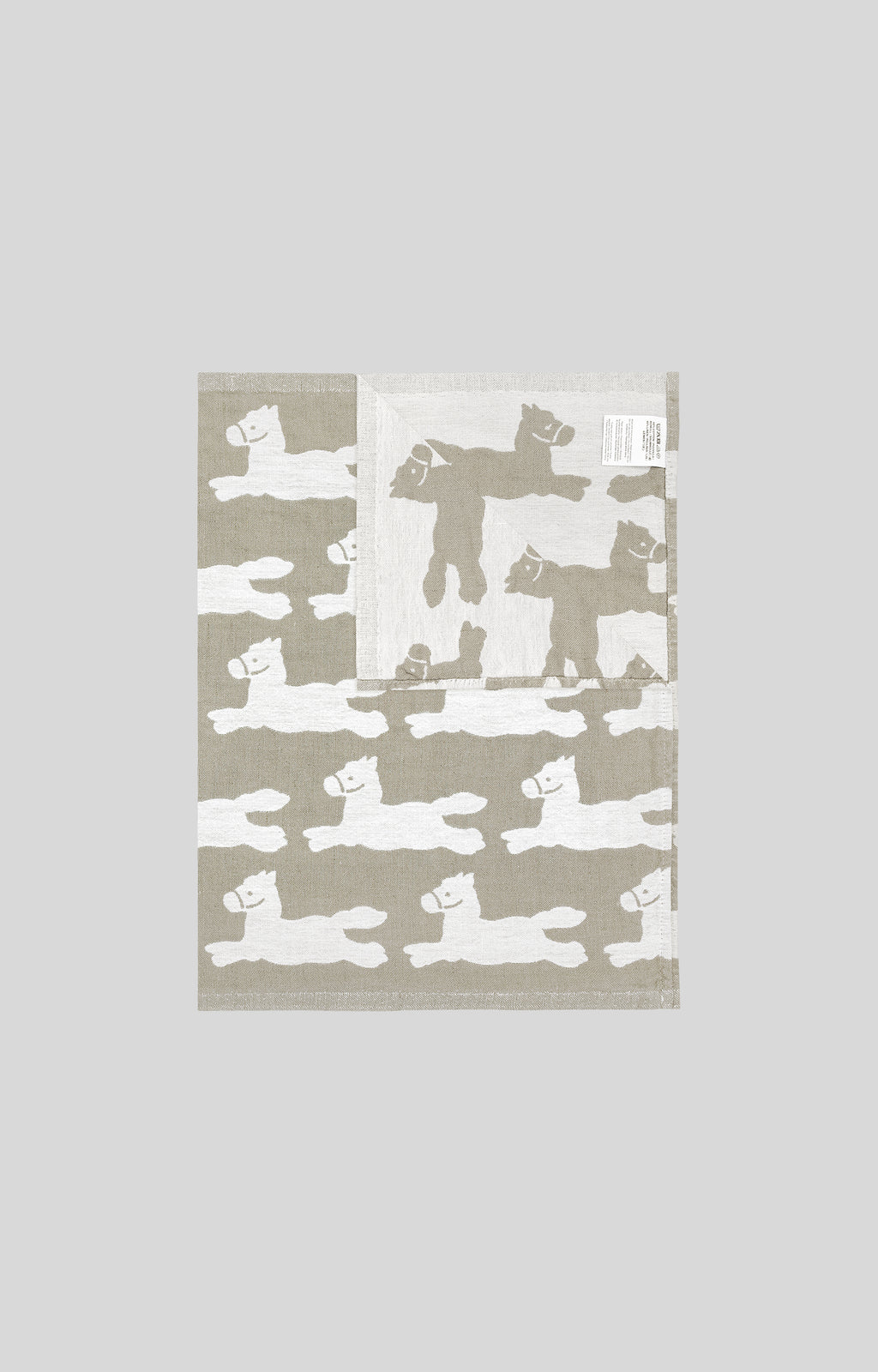 Kitty Bunny Pony Happy Pony Tea Cloth by Lapuan Kankurit