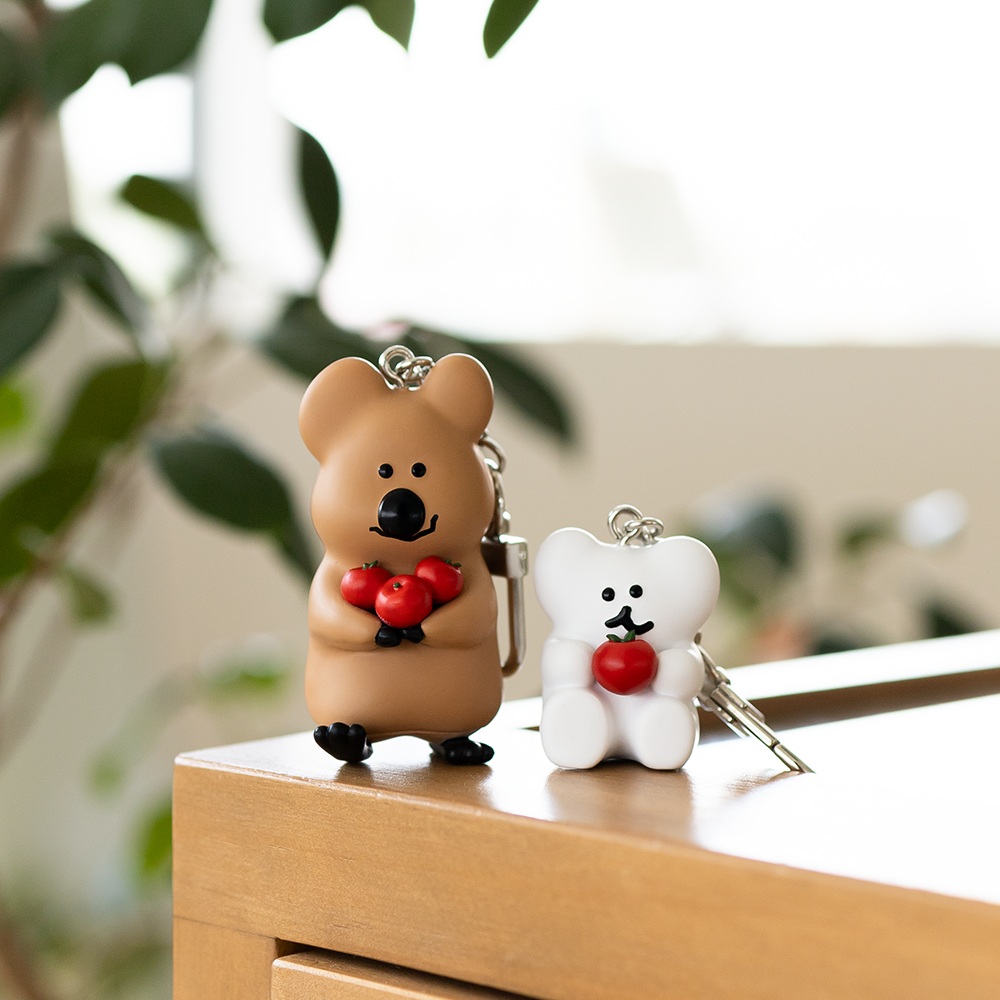 Inside Object Korean Character Keyring - Handmade Seoul Design No.5 - view 5