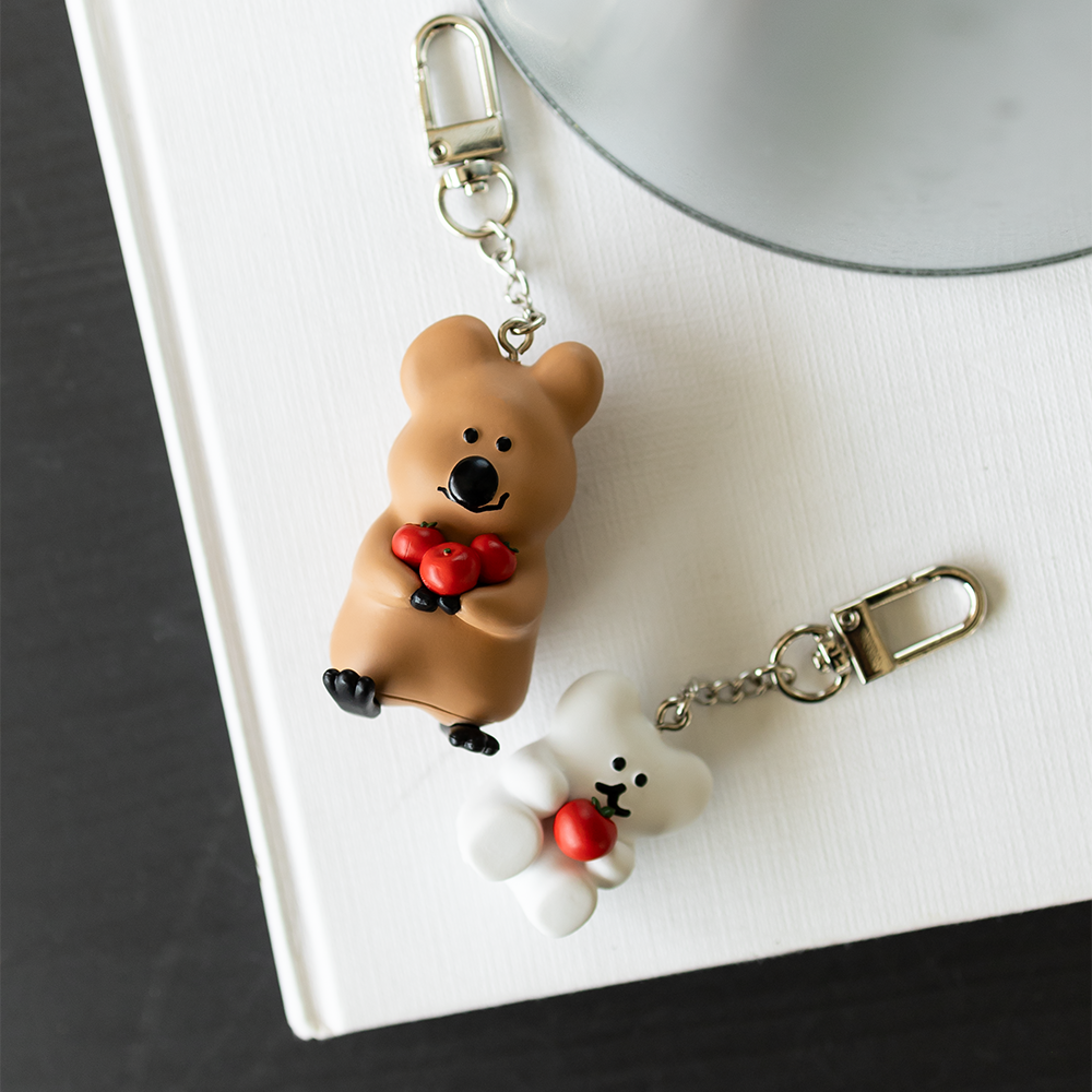 Inside Object Korean Character Keyring - Handmade Seoul Design No.5 - view 6