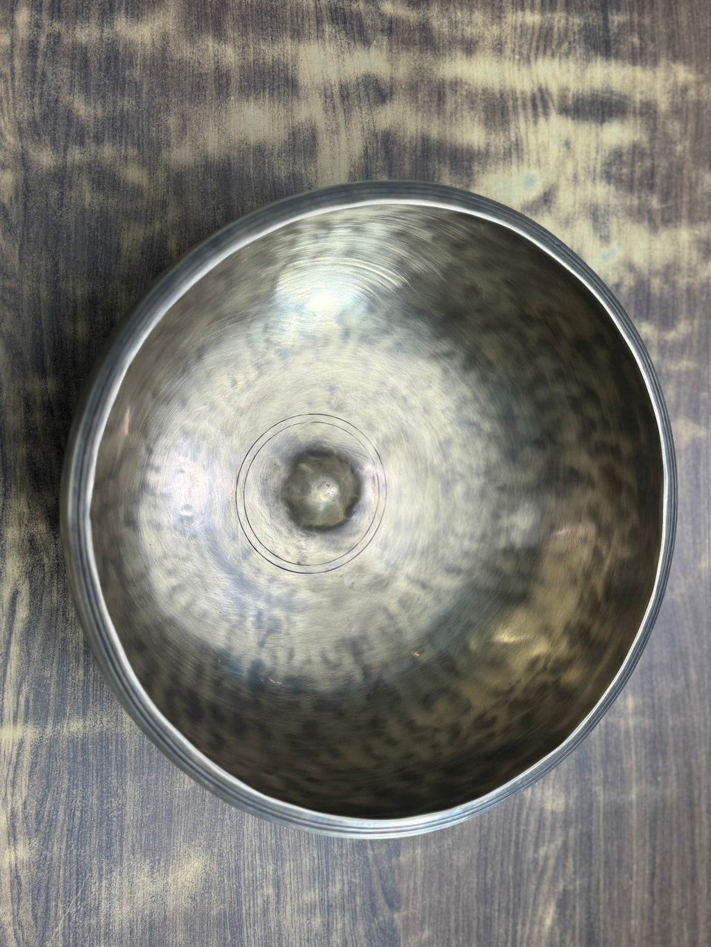 The Ohm Store 11 Inch Extra Thick Rim Handmade Lingam Bowl I Limited Edition Bowl - view 4