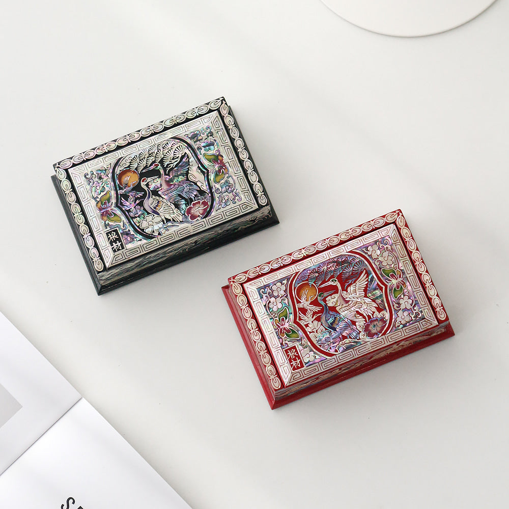 Najeon Mother-of-Pearl Trinket Box (by Kim Young-man) - view 5