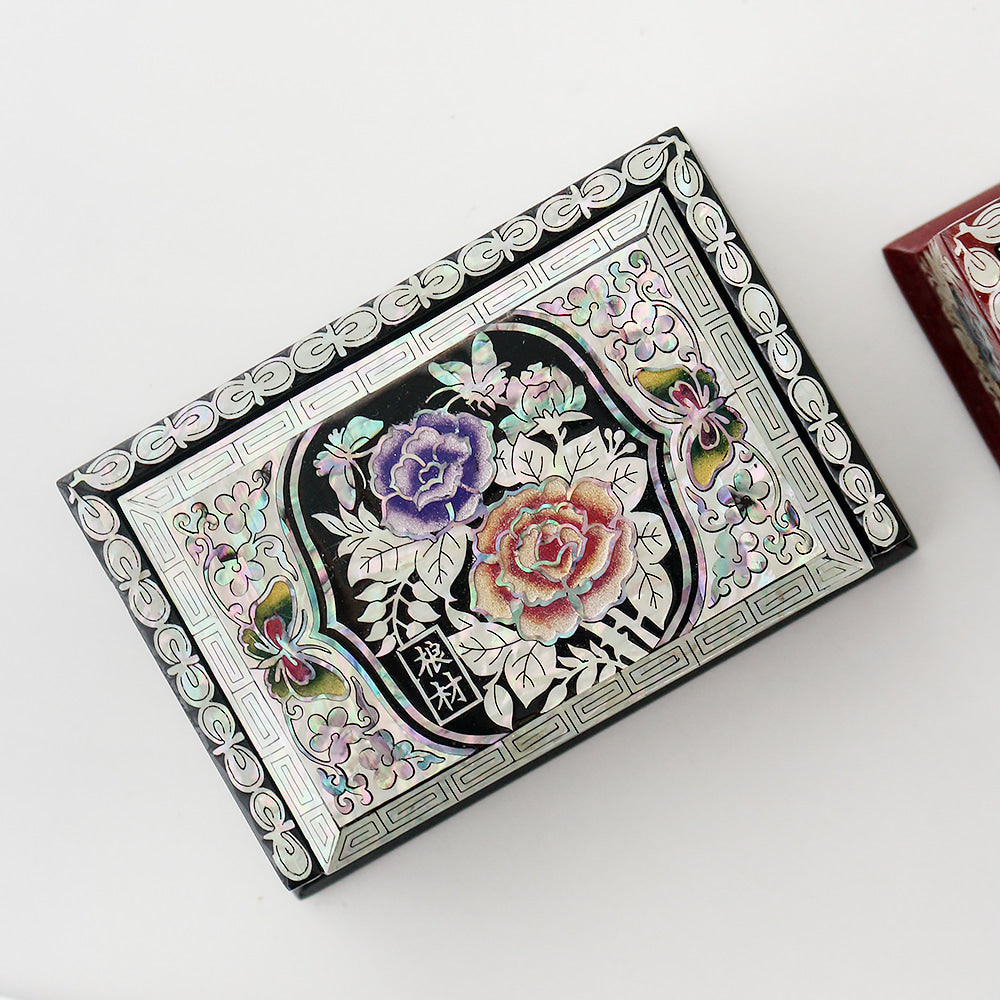 Najeon Mother-of-Pearl Trinket Box (by Kim Young-man) - view 6