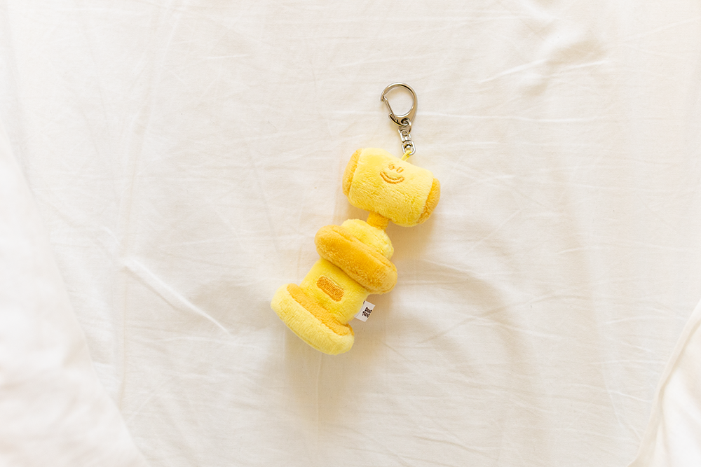 Inside Object Korean Character Keyring - Handmade Seoul Design No.10 - view 5