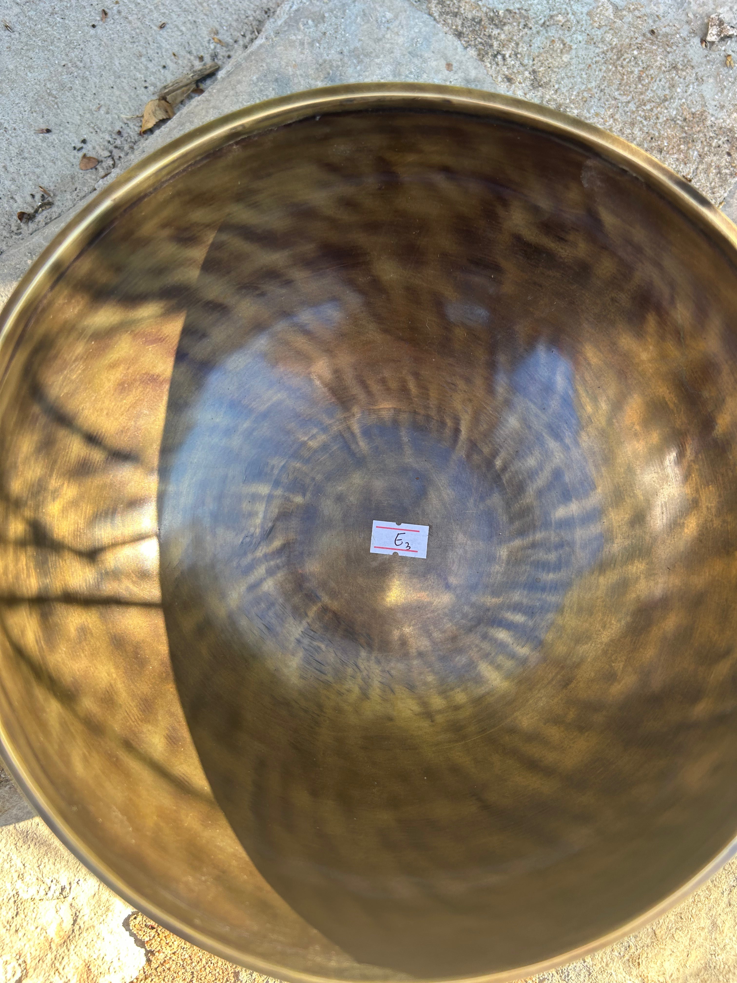 The Ohm Store E Note 3rd Octave - Legacy Collection Handmade Bronze Makers Mark Singing Bowl - view 8