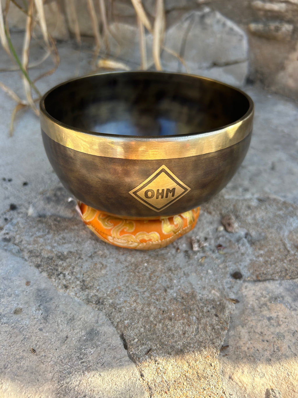 The Ohm Store F Note 4th Octave - Legacy Collection Handmade Bronze Makers Mark Singing Bowl - view 8