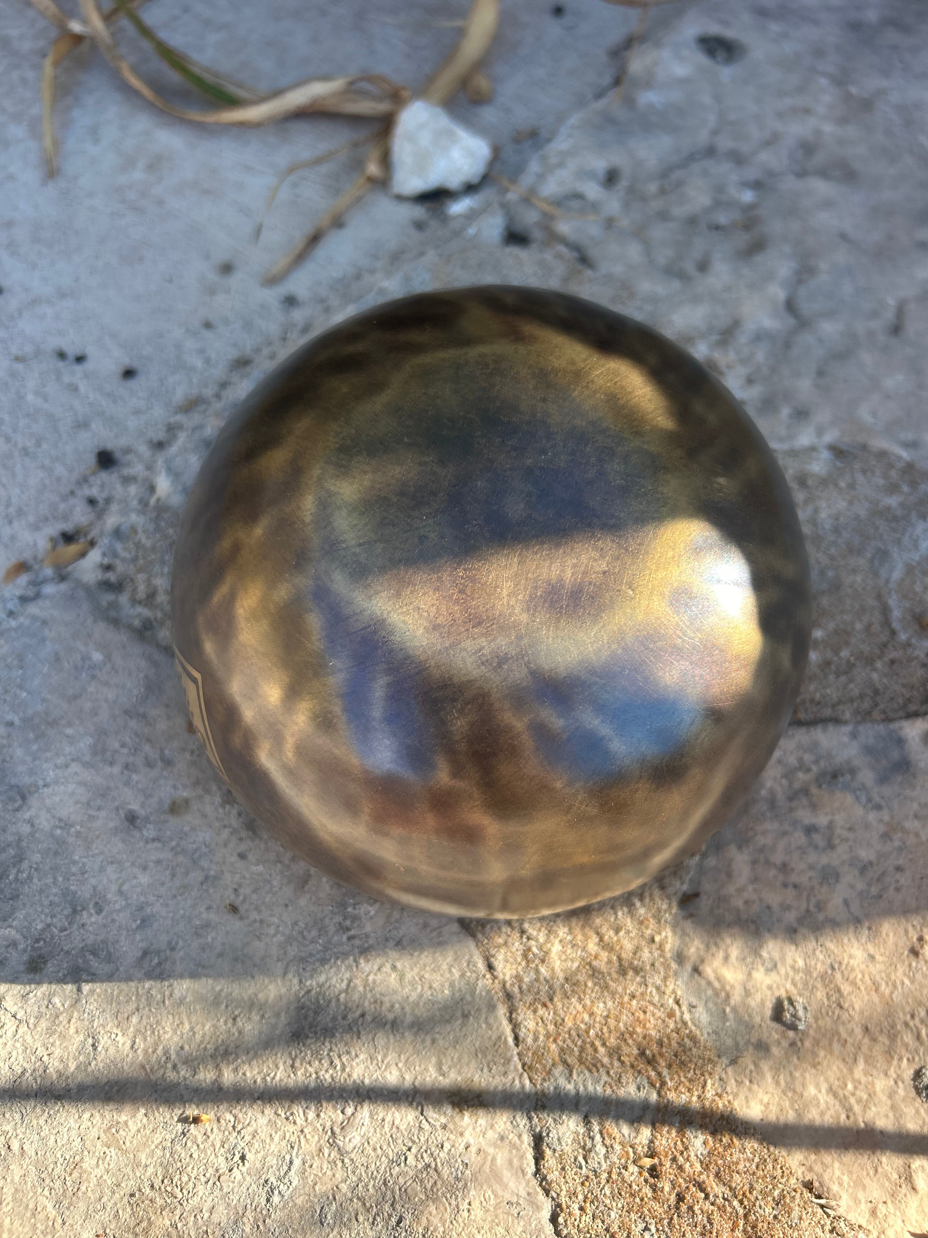 The Ohm Store F Note 4th Octave - Legacy Collection Handmade Bronze Makers Mark Singing Bowl - view 4