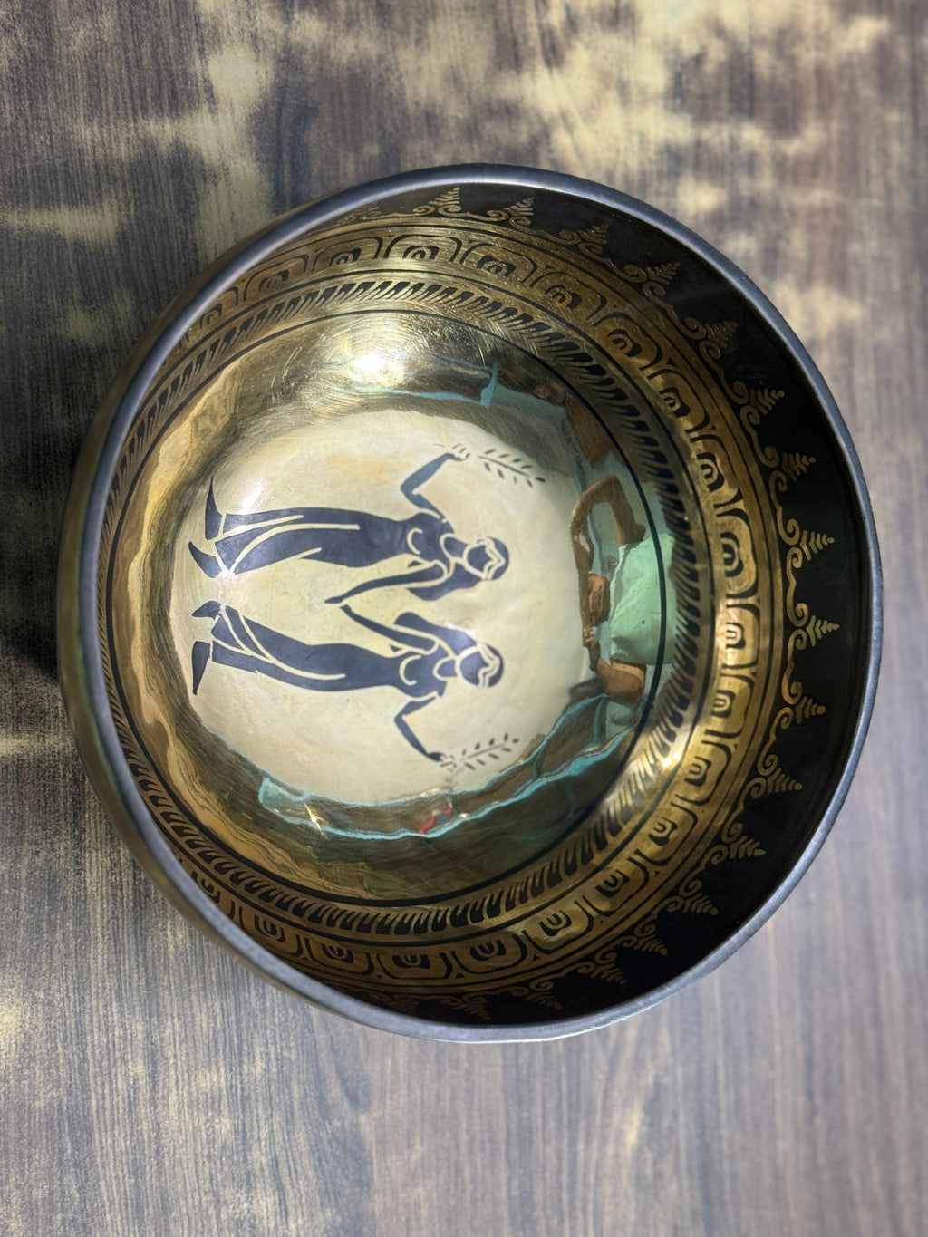The Gemni Singing Bowl - 9 inch Large | Handmade In Nepal - view 7