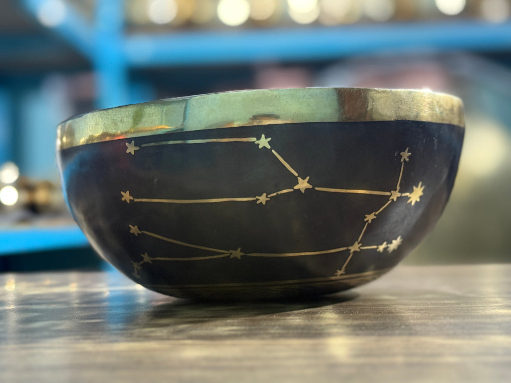 The Gemni Singing Bowl - 9 inch Large | Handmade In Nepal - view 6