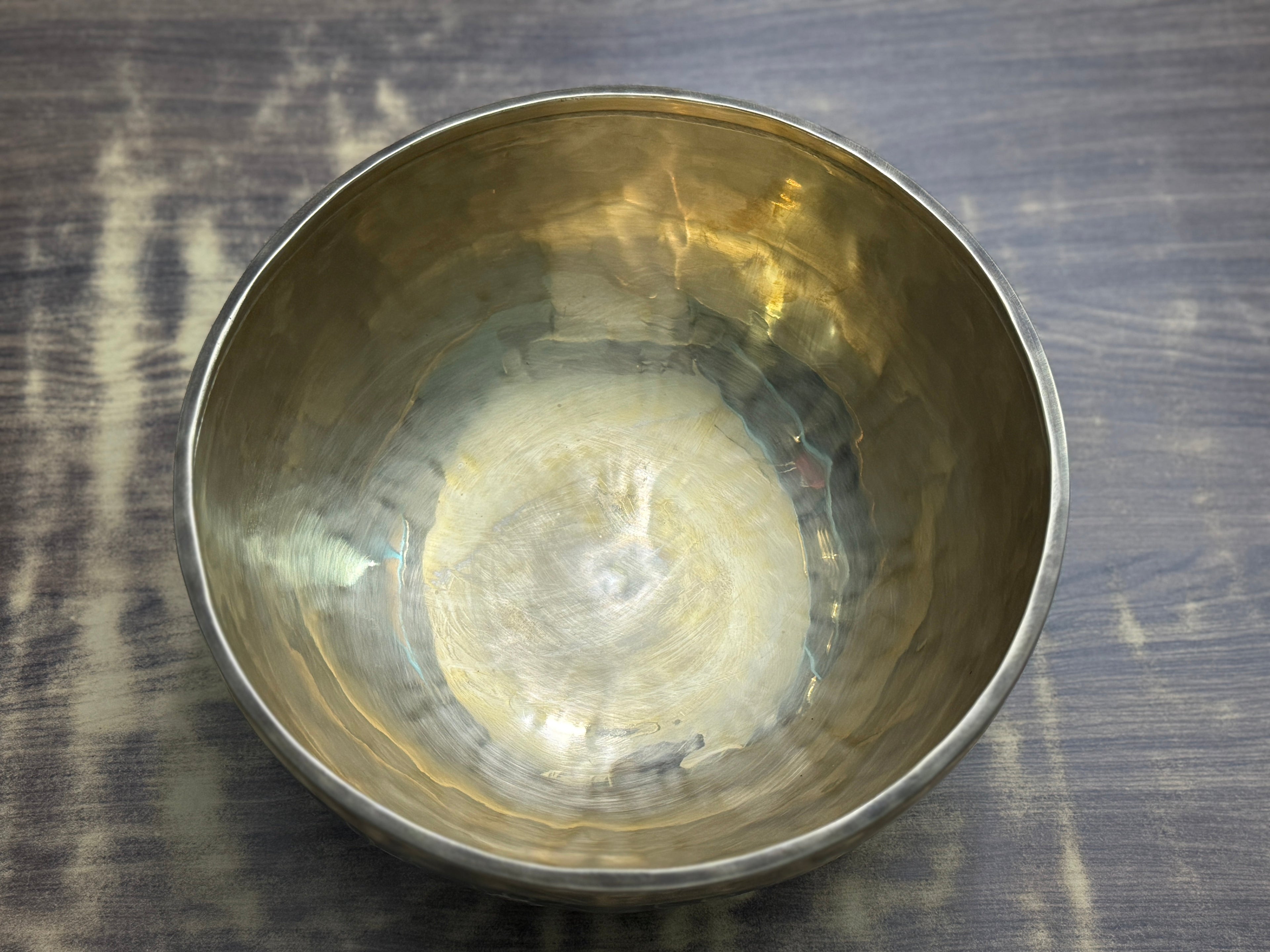 The Hummingbird's Garden. 8.5 Inch Hand-Painted Singing Bowl. Limited Edition Run - view 4