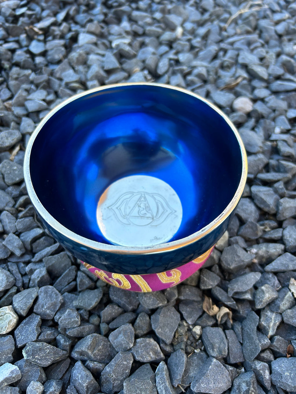 The Ohm Store 4.75 Inch 4th Octave A-Note Third Eye Chakra Bowl - view 2