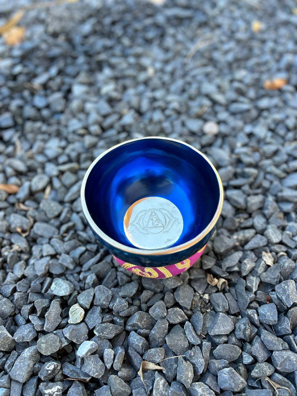 The Ohm Store 4.75 Inch 4th Octave A-Note Third Eye Chakra Bowl - view 8