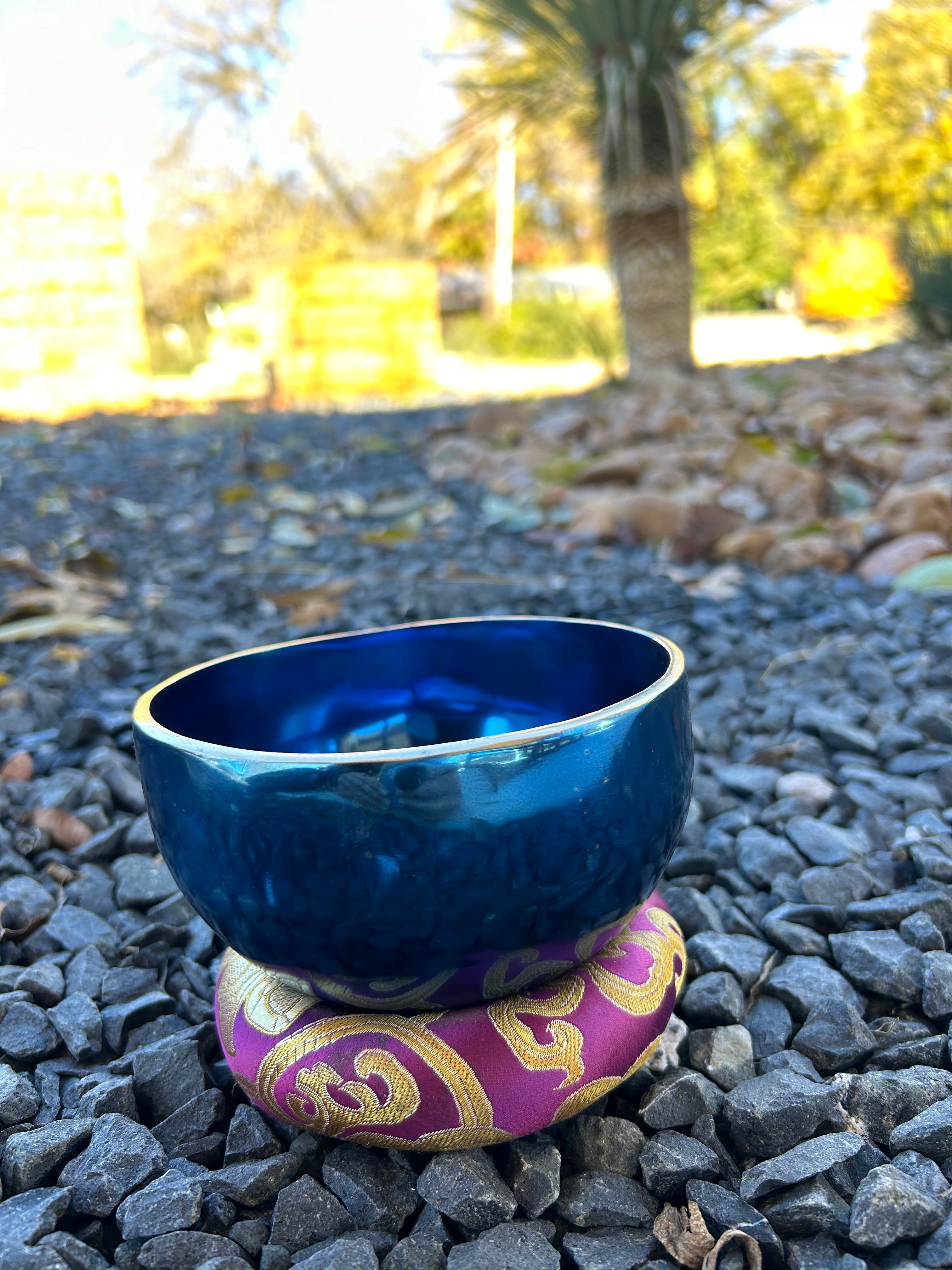 The Ohm Store 4.75 Inch 4th Octave A-Note Third Eye Chakra Bowl - view 3