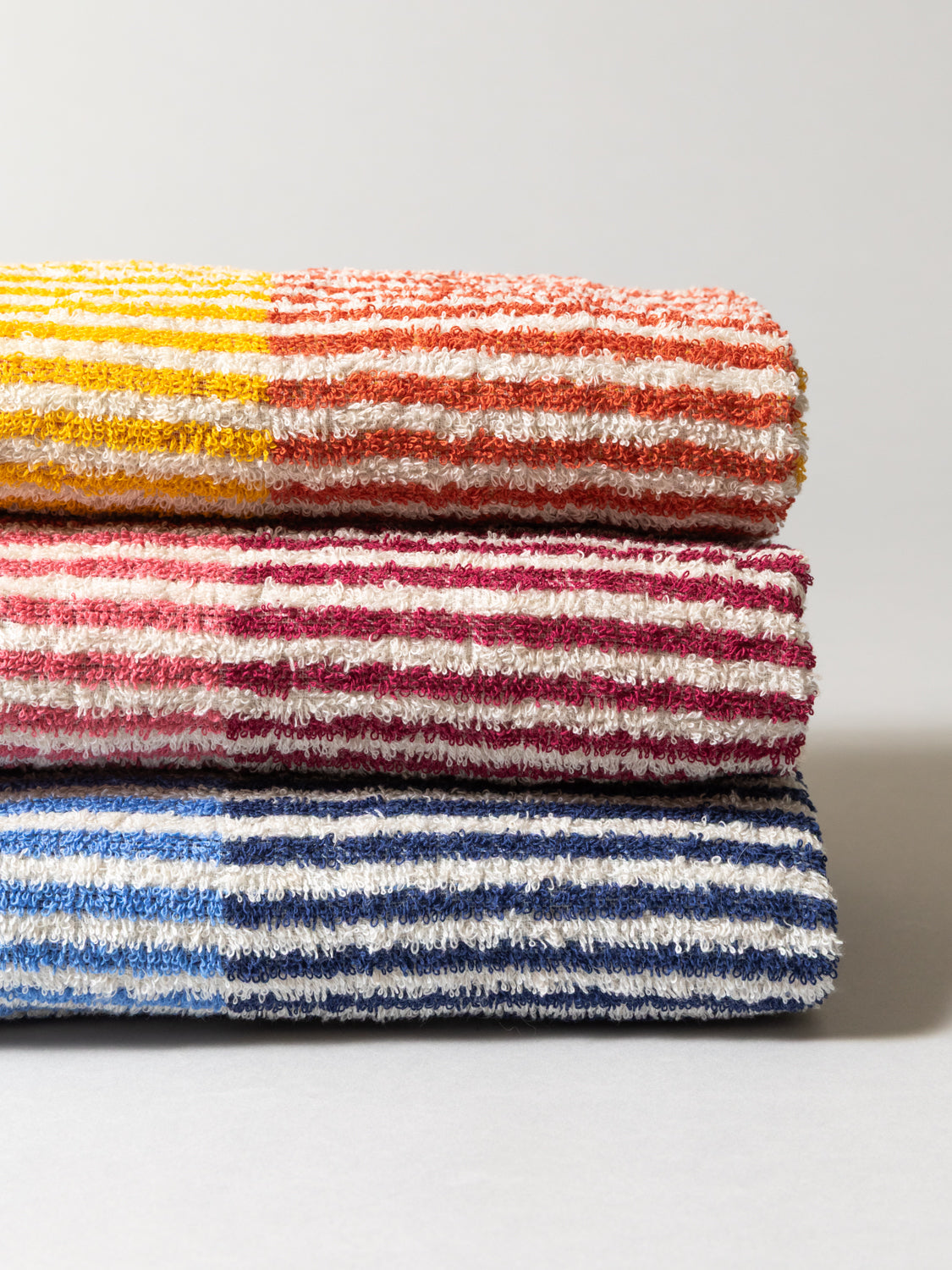 Rikumo Hemp Stripe Towel