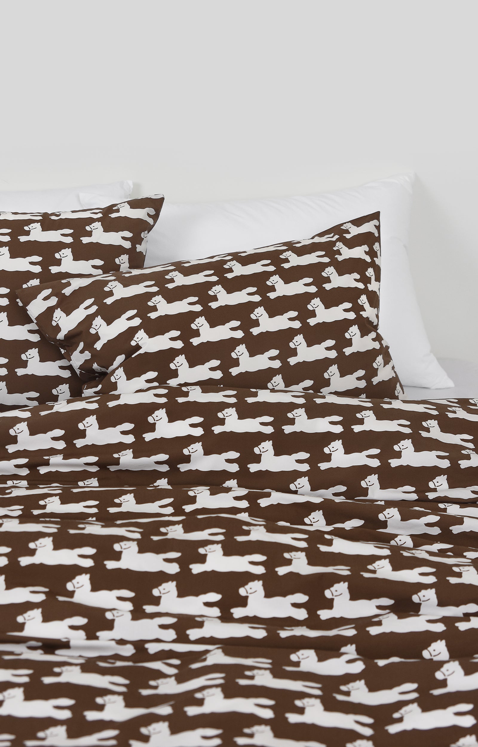 Kitty Bunny Pony Light Happy Pony Duvet Cover