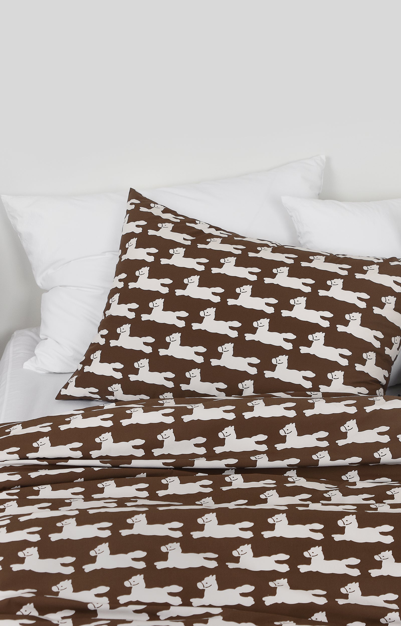Kitty Bunny Pony Light Happy Pony Pillowcase
